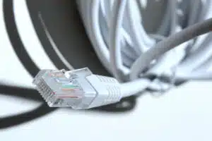 Lan wire with connector RJ 45