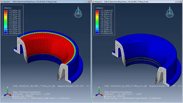 Pressure Penetration in Abaqus - PRESS nach Schritt 2